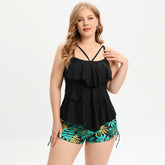 Plus Size Swimsuit for Women 2 Pieces